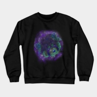 Red Panda Galaxy Crewneck Sweatshirt